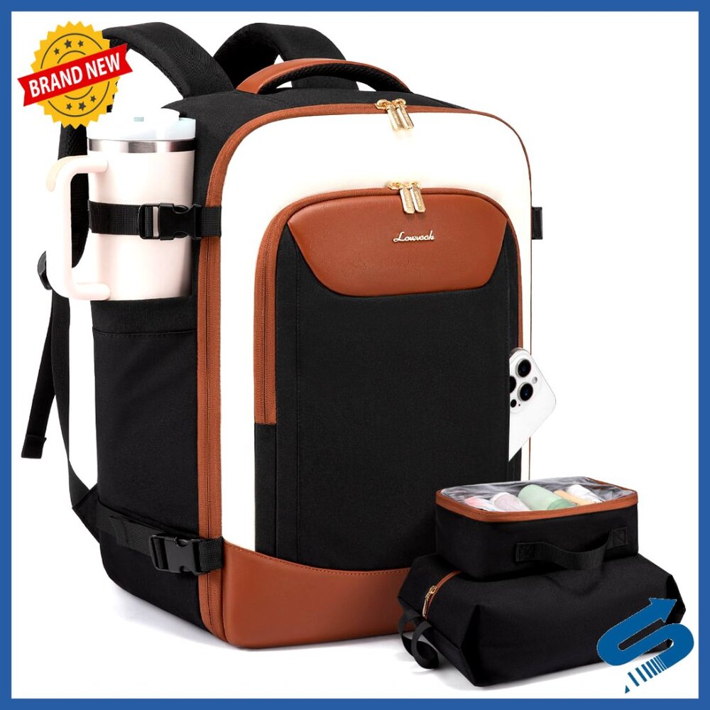 Large Travel Backpack Airline Approved Tsa Personal Item Waterproof Weekender